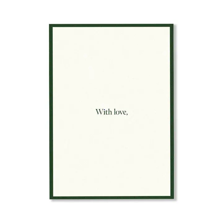 WITH LOVE GREETING CARD