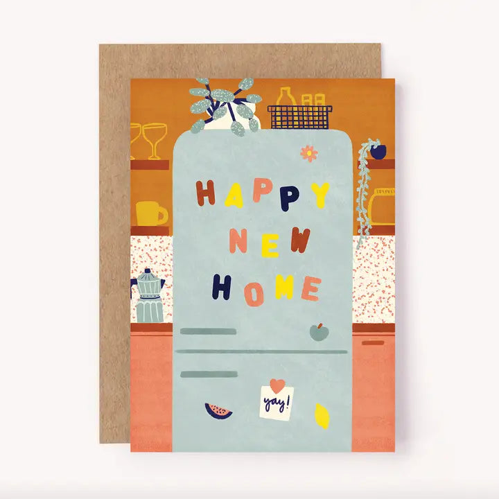 HAPPY NEW HOME GREETING CARD