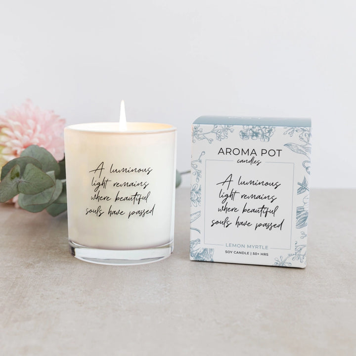 SYMPATHY CANDLE - LEMON MYRTLE