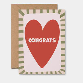 CONGRATS GREETING CARD