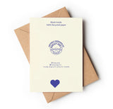 LOVE YOU GREETING CARD (BLUE)