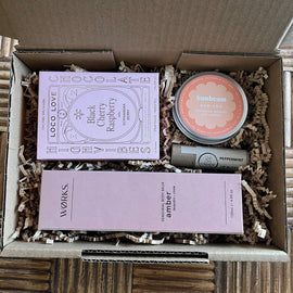 SMALL HAMPER - PEACH