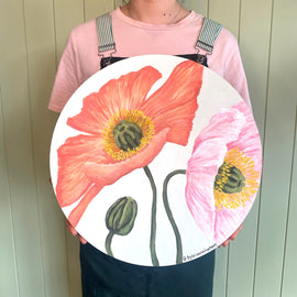 "CORAL POPPY" BY BRIANNA HERBERT