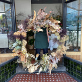 HUGE DRIED WREATH