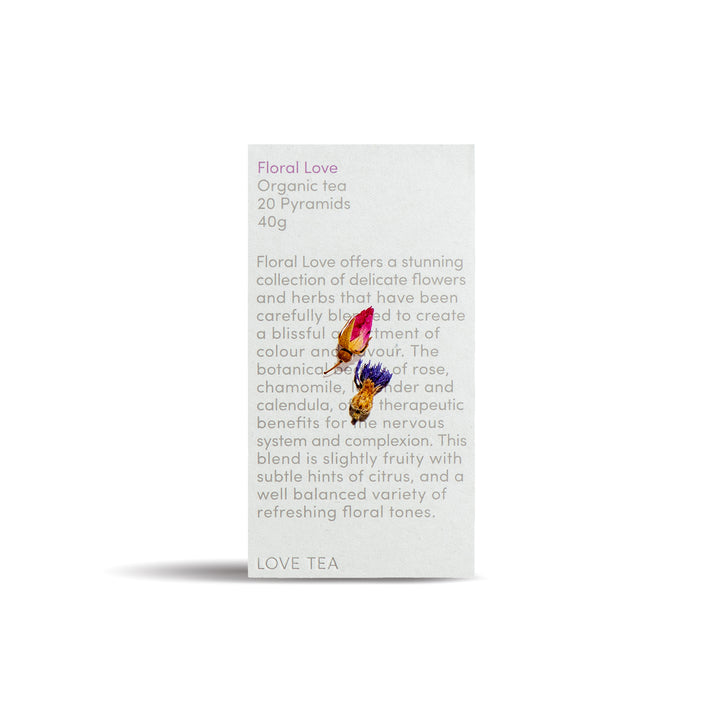 LOVE TEA - FLORAL LOVE - PYRAMID