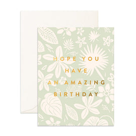 AMAZING BIRTHDAY GREETING CARD