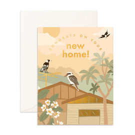 NEW HOME GREETING CARD