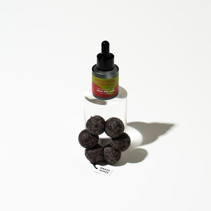 FELT AIR FRESHENER - SICILIAN ORANGE & PISTACHIO