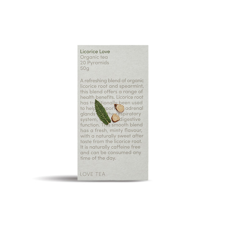 LOVE TEA - LICORICE LOVE - PYRAMIDS