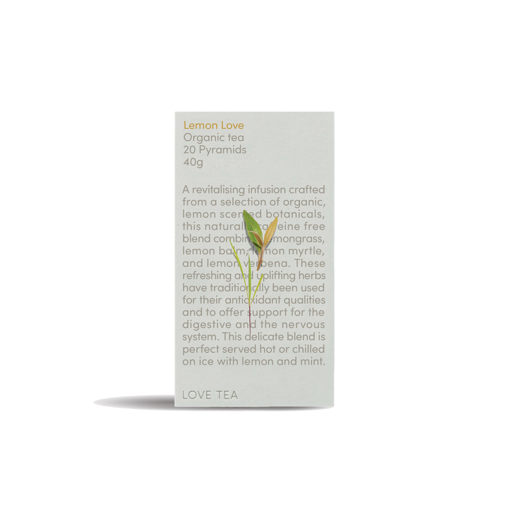 LOVE TEA - LEMON LOVE - PYRAMID