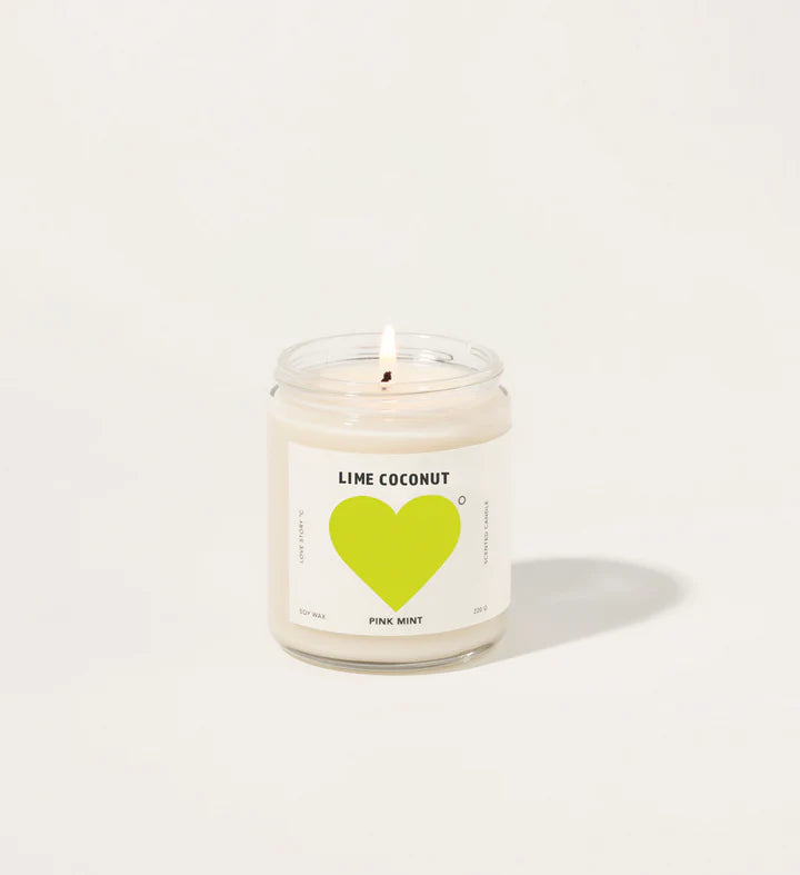 LIME COCONUT SOY CANDLE