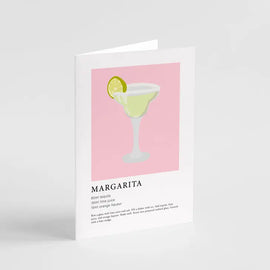 MARGARITA GREETING CARD