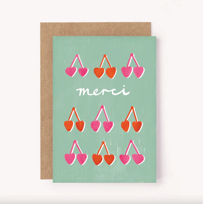 MERCI GREETING CARD