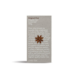 LOVE TEA - ORIGINAL CHAI - LOOSE LEAF