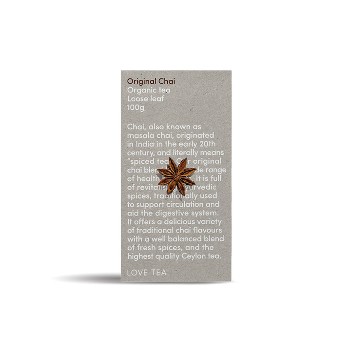 LOVE TEA - ORIGINAL CHAI - LOOSE LEAF
