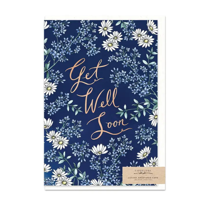 GET WELL SOON GREETING CARD