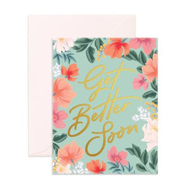 GET BETTER SOON GREETING CARD